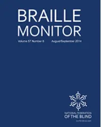 NFB Braille Monitor Cover